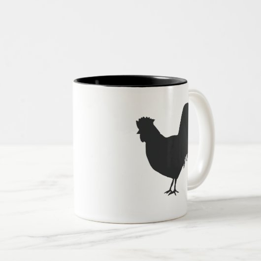 Haan Boerderij Illustratie Mok (Voorkant rechts)