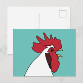 Haan Briefkaart (Voorkant / Achterkant)
