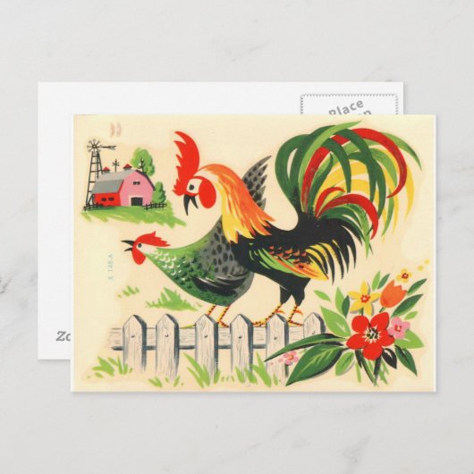  Haan Briefkaart (Voorkant / Achterkant)