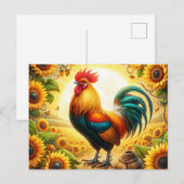 Haan Briefkaart (Voorkant / Achterkant)