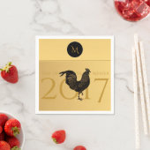  Haan Chinees Nieuwjaar 2017 Papier N Servet (Insitu)