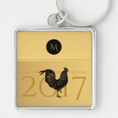 Haan Chinees Nieuwjaar 2017 Sleutelhanger 2 (Voorkant)