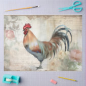 Haan één tissuepapier (Craft)