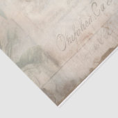 Haan één tissuepapier (Detail)