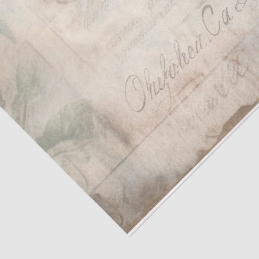 Haan één tissuepapier (Detail)