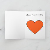 Haan en Hen Funny Valentijn Feestdagen Kaart (Binnen)