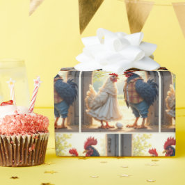 Haan en Hen Humor Cadeaupapier