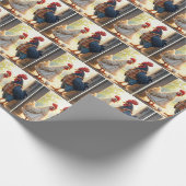 Haan en Hen Humor Cadeaupapier (Hoek)