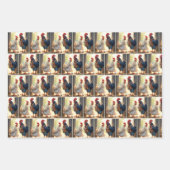 Haan en Hen Humor Inpakpapier Vel (Voorkant)