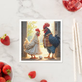 Haan en Hen Humor Servet (Insitu)