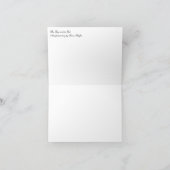 Haan en Hen Note Kaart (Binnen)