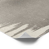  Haan en Kip Japanse Kunst Poster (Hoek)