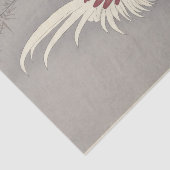 Haan en Kip van Ohara Koson Tissuepapier (Detail)