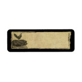 Haan en varken - Prim-retour adreslabels Etiket (Voorkant)