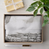 Haan Ephemera Decoupage  Boerderij Kip Tissuepapier (Geschenk)