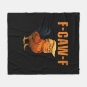 Haan F-Caw-F Anti Klassieker Fleece Deken (Voorkant (Horizontaal))