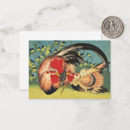 Haan Familie Fine Art Notitiekaartje