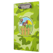 Haan; felgroene camo, camouflage klembord (Links)