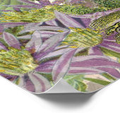 haan Franse collage Boerderij Pet Poster (Hoek)