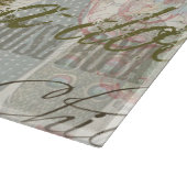  haan Franse collage Boerderij Pet Snijplank (Hoek)