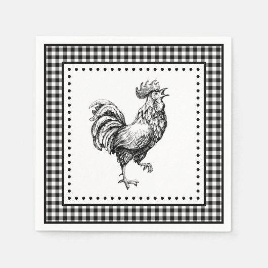 Haan Gingham Servet (Voorkant)