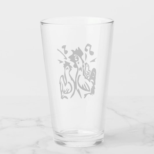 Haan Glas (Achterkant)