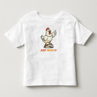Haan grappige kip dier kinder shirts