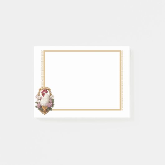 Haan Heraldisch Wapen Post-it® Notes (Voorkant)
