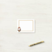 Haan Heraldisch Wapen Post-it® Notes (Op bureau)