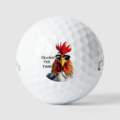 Haan Humor Golf Chicken Pun Callaway Supersoft Golfballen (Voorkant)
