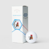 Haan Humor Golf Chicken Pun Callaway Supersoft Golfballen (Verpakking)