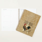  haan in Parijs Frankrijk Eiffeltoren Planner (Display)