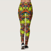 haan - inktchartreuse leggings (Achterkant)