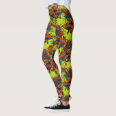 haan - inktchartreuse leggings (Links)