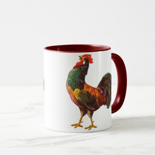 Haan  Keukenkrat Art Mok (Voorkant rechts)