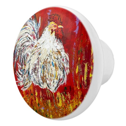 Haan Kip Keramische Knob Pull Keramische Knop (Rechts)