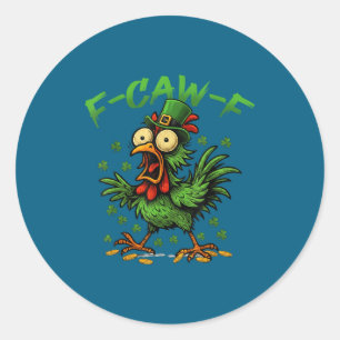 Haan Kip Kuiken Ronde Sticker
