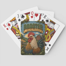 Haan Kip Landelijk Boerderij POPCUT Pokerkaarten