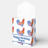 Haan Kip Verjaardag Dier Cake Favor Box Bedankdoosjes (Geopend)