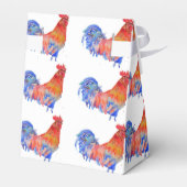 Haan Kip Verjaardag Dier Cake Favor Box Bedankdoosjes (Achterkant)