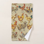 haan kippendier Boerderij landdier Bad Handdoek (Handdoek)