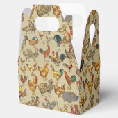 haan kippendier Boerderij landdier Bedankdoosjes (Geopend)