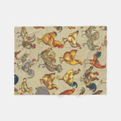 haan kippendier Boerderij landdier Fleece Deken (Voorkant (Horizontaal))