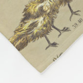 haan kippendier Boerderij landdier Fleece Deken (Hoek)