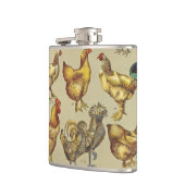 haan kippendier Boerderij landdier Heupfles (Links)