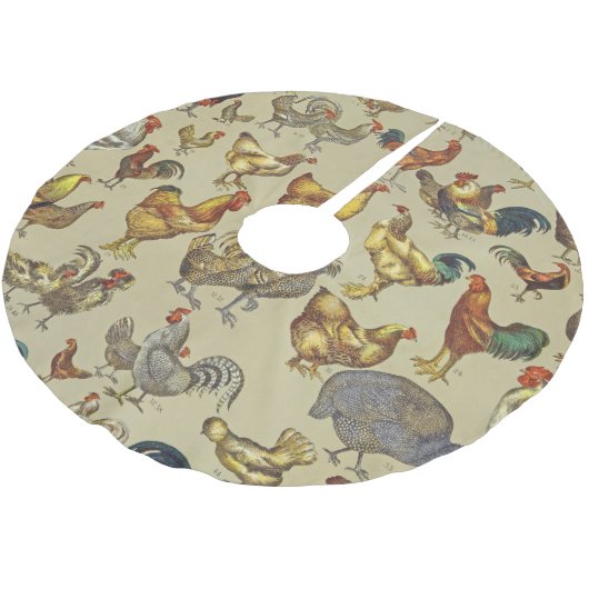 haan kippendier Boerderij landdier Kerstboom Rok (Gekanteld)