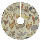 haan kippendier Boerderij landdier Kerstboom Rok (Voorkant)