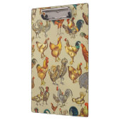 haan kippendier Boerderij landdier Klembord (Links)