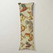 haan kippendier Boerderij landdier Lichaamskussen (Voorkant Verticaal)