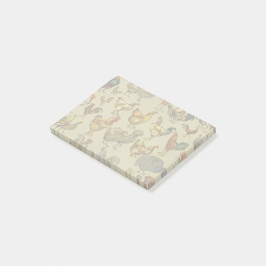 haan kippendier Boerderij landdier Post-it® Notes (Schuin)